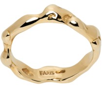 Gold Lava Band Ring