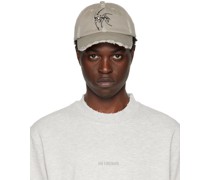 Gray Distressed Cap
