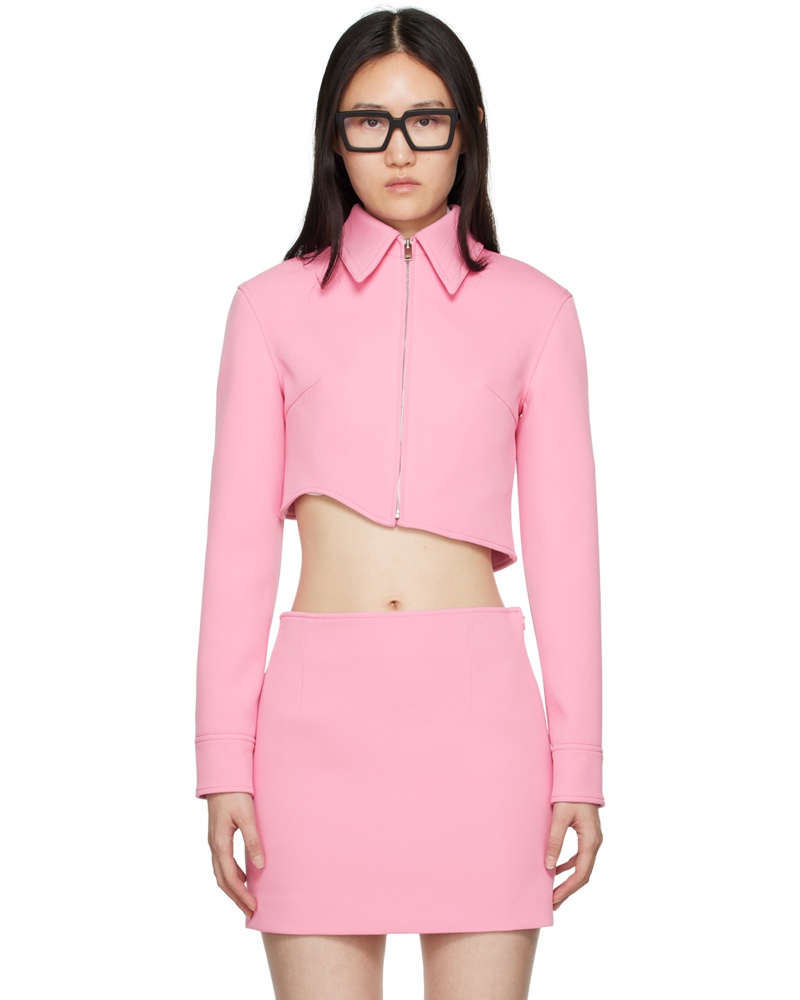 RECTO Damen Pink Mica Jacket