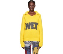 Yellow 'Wet' Sweater