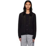 Black Proper Cardigan