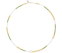 Multicolor Somos Como Niños Necklace