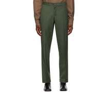 Green Suiting Trousers