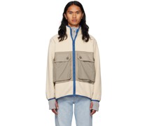 Off-White Paneled Jacket