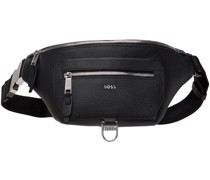 Black D-Ring Belt Bag