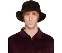 Brown Bell Bucket Hat
