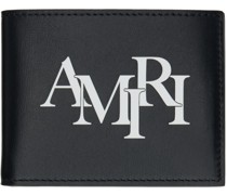 Black Staggered Wallet