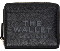 Black 'The Leather Mini Compact' Wallet