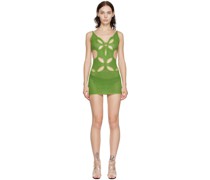 SSENSE Exclusive Green Minidress