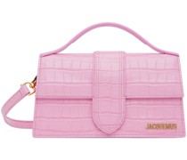 Pink Le Raphia 'Le Grand Bambino' Bag