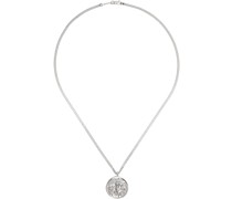 Silver Klon Pendant Necklace
