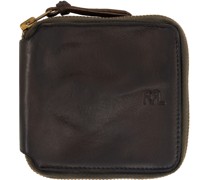 Brown Zip Wallet