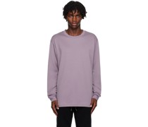Purple Double-Face Long Sleeve T-Shirt
