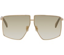 Gold Angular Sunglasses