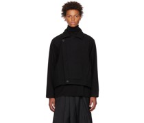 Black Brushed Jacket