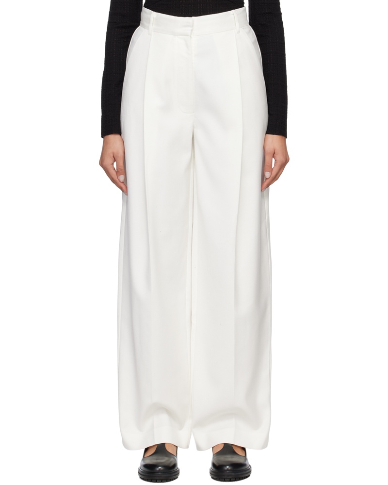 camilla and marc Damen White Wells Trousers