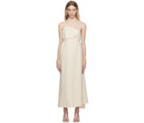 Beige Ligo Maxi Dress