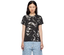 Black Airbrush T-Shirt