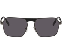 Gunmetal Hexagonal Sunglasses
