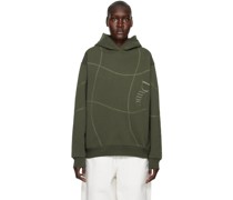 Khaki Warp Hoodie
