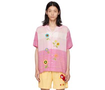 Pink Appliqué Shirt