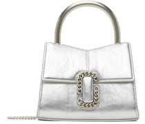 Silver 'The St. Marc Mini' Top Handle Bag