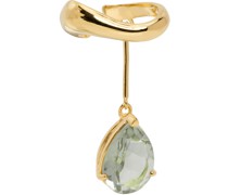 Gold Drop Left Ear Cuff