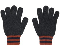 Gray Love Gloves