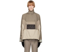 Taupe Graduation Combine Jacket