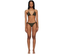 Khaki Braided Bikini