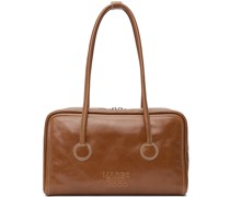 Brown Soft Boston Bag