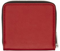 Red Zipped Wallet