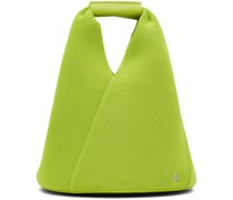 Green Triangle Bucket Bag