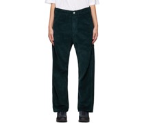 Green Smith's Edition Painter Trousers