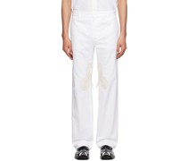White Braided Trousers