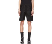 Black Cargo Shorts