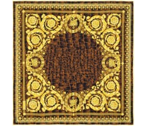 Brown & Gold Barocco Scarf