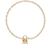 Gold Le Raphia 'Le Collier Chiquito Barre' Necklace