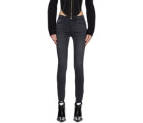 Gray 'Le High Skinny' Jeans