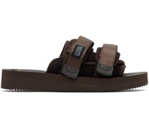 Brown MOTO-VS Sandals