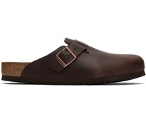 Brown Regular Boston Soft Footbed Loafers