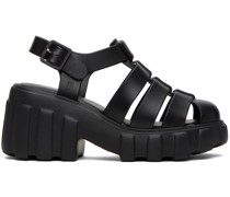 Black Megan Sandals