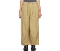 Beige H.D. Trousers