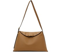 Beige ID Soft Shoulder Bag