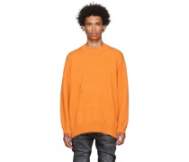 Orange Oversized Sweater