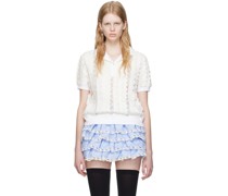 White Placket Polo