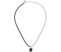 Blue & Black 'The Eclipse' Necklace