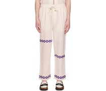 Off-White Border Trousers