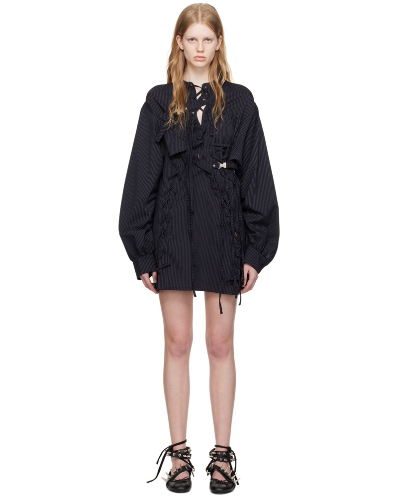 OTTOLINGER Damen SSENSE Work Capsule – Navy Minidress