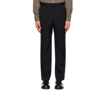 Black Four-Pocket Trousers